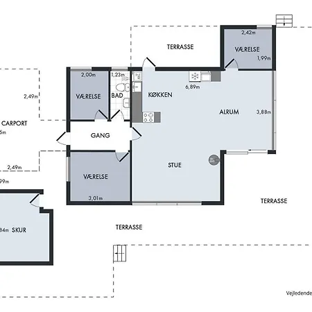 펜션 North Funen Summer Idyll By The Water